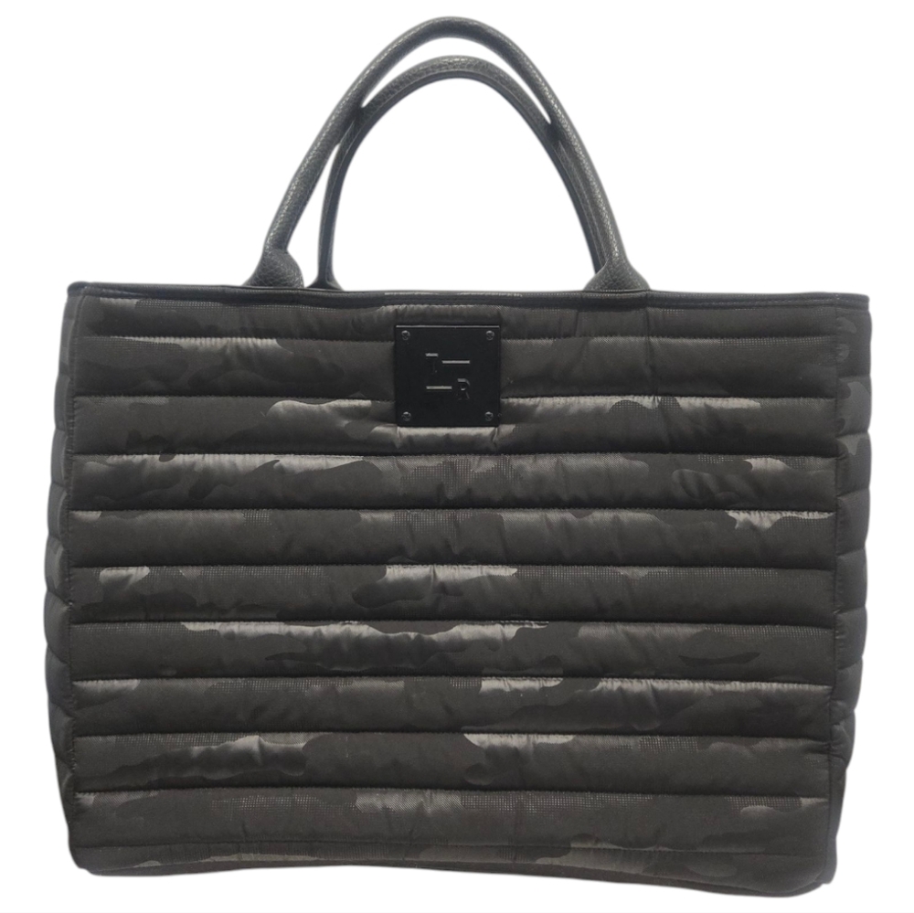 Think Royln The Parisian Quilted Tote RARE